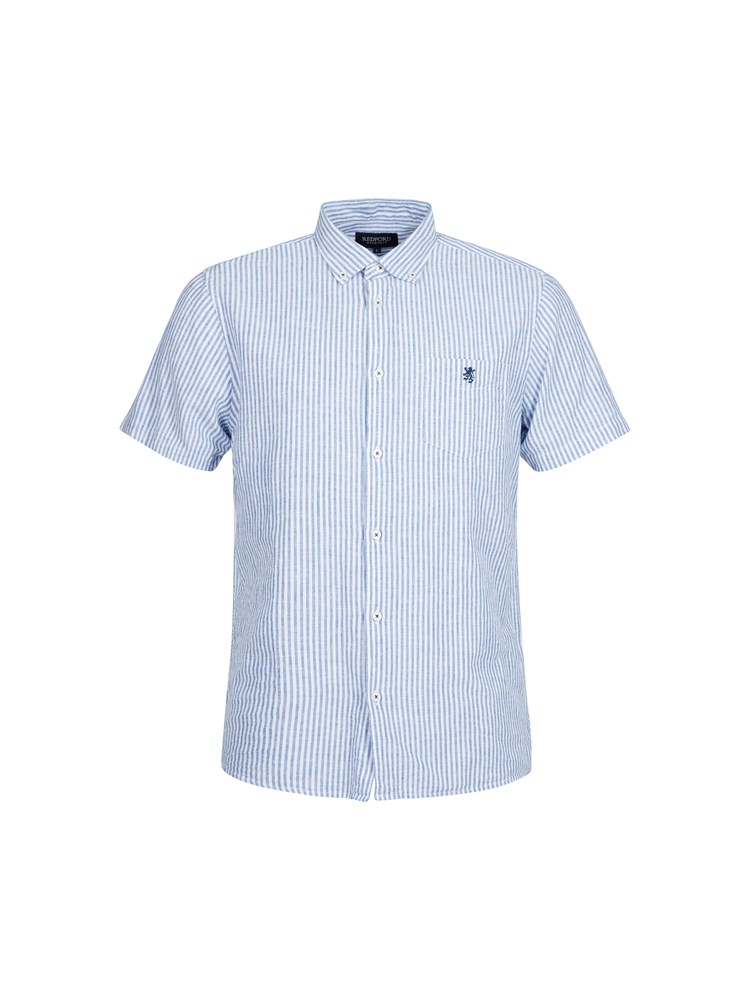 Elia stripete linskjorte 7249876_EDW-REDFORD-H22-front_63373.jpg_Front||Front
