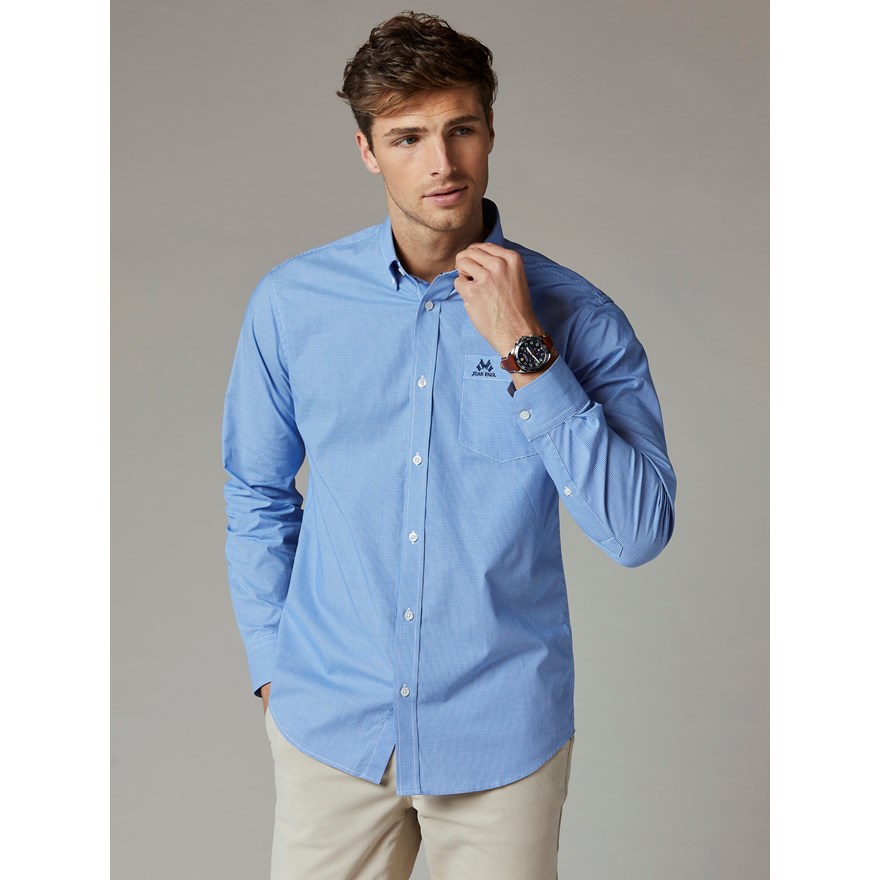 White Poplin Shirt - Eton