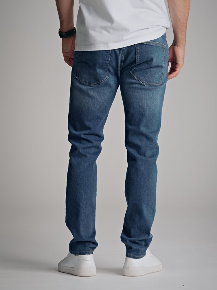 Slim Steve Blue Stretch Jeans 7244888_DAD-MARIOCONTI-NOS-Modell-Back_chn=match_3514_Slim Steve Blue Stretch Jeans DAD 7244888.jpg_Back||Back