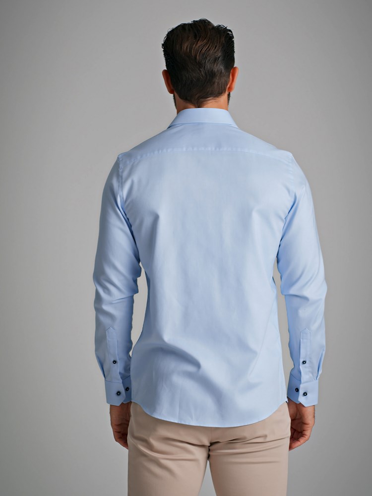 Aqua skjorte 7249667_E8Q-Mario Conti-A22-Model-Back_Aqua skjorte E8Q.jpg_Back||Back
