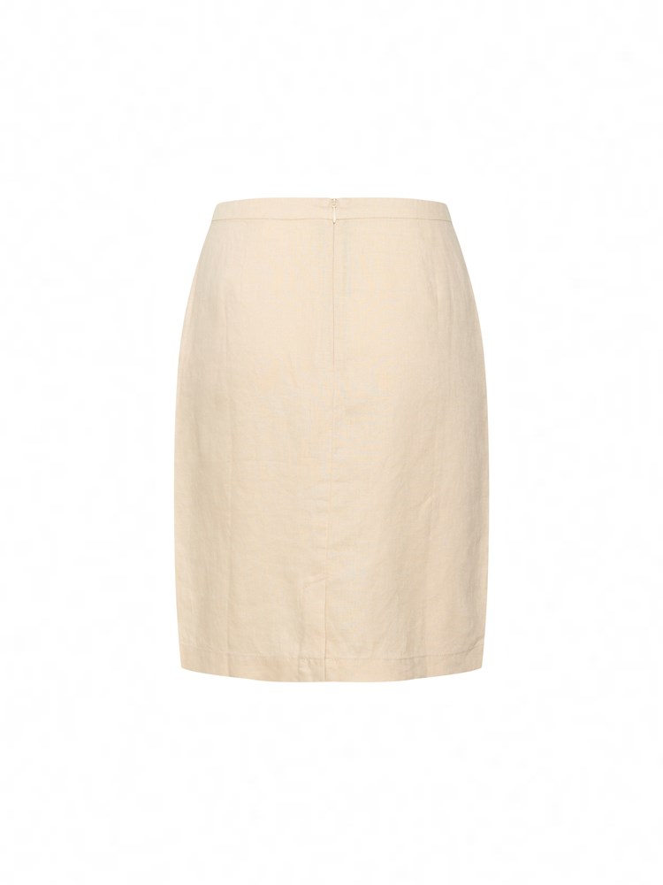 Elya linskjørt 7252468_A9N_PART TWO_Elya skirt_S24_back_Elya linskjørt A9N 7252468.jpg_