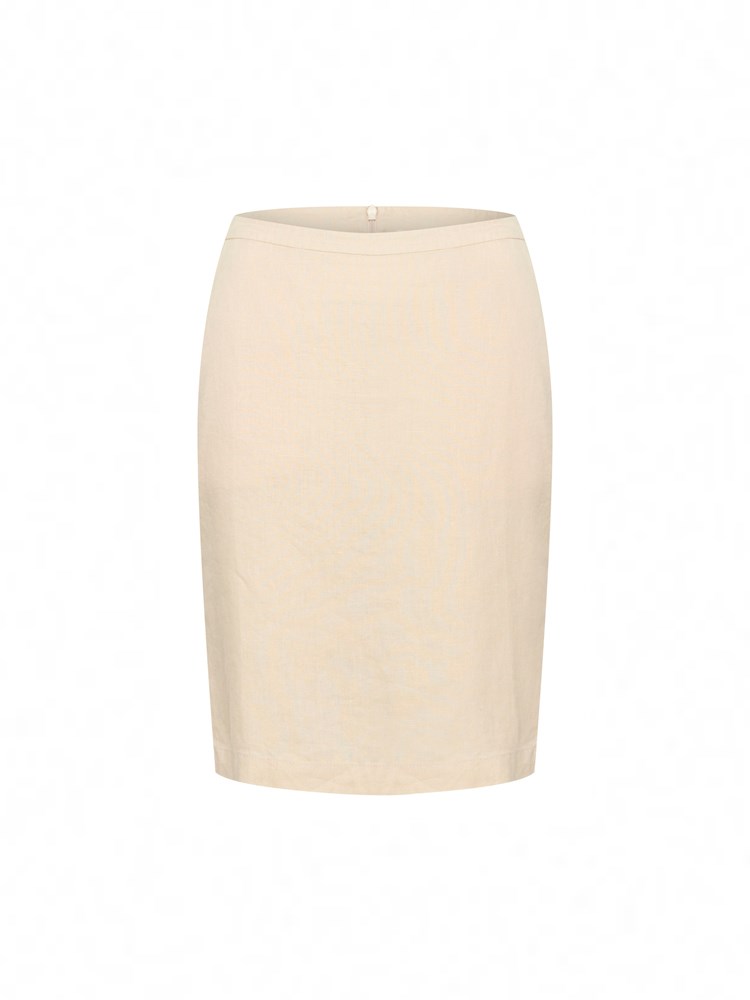 Elya linskjørt 7252468_A9N_PART TWO_Elya skirt_S24_front_Elya linskjørt A9N 7252468.jpg_