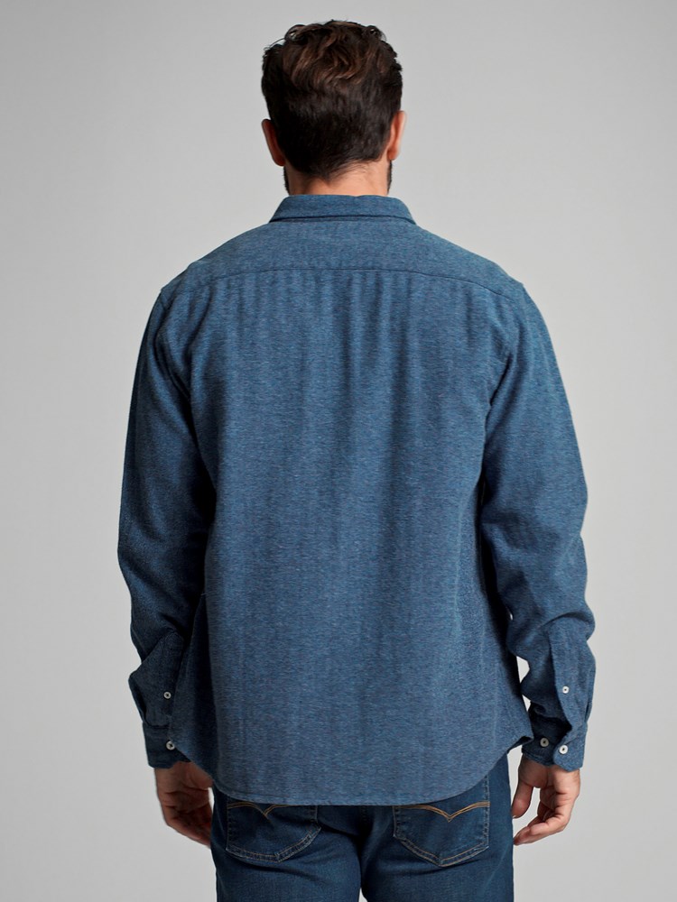 Herringbone skjorte 7505652_EGT-REDFORD-A23-Modell-Back_chn=match_9407.jpg_Back||Back
