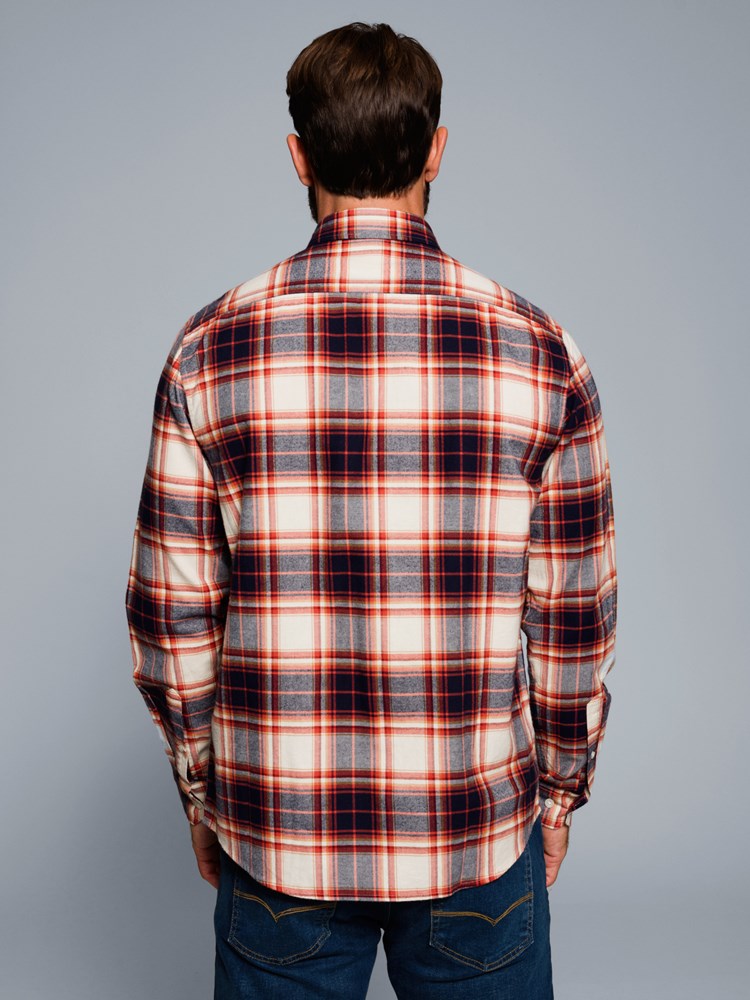 Lumber skjorte 7505878_K4K-REDFORD-W23-Modell-Back_chn=match_249_Lumber skjorte K4K_Lumber skjorte K4K 7505878.jpg_Back||Back