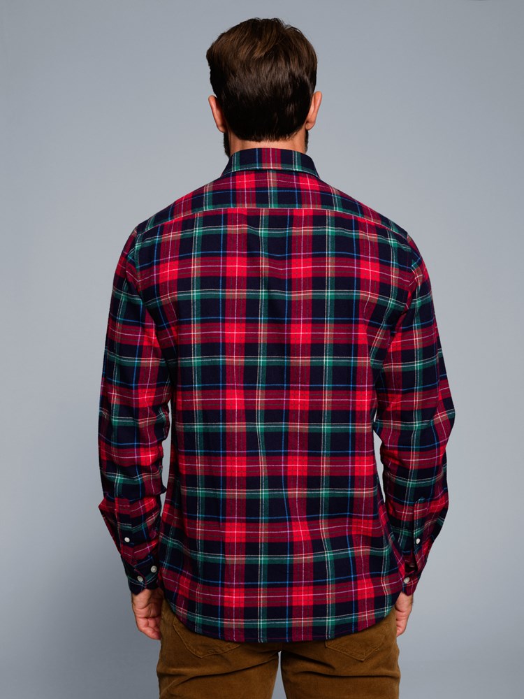 Lumber skjorte 7505878_K5N-REDFORD-W23-Modell-Back_chn=match_3361_Lumber skjorte K5N 7505878.jpg_Back||Back