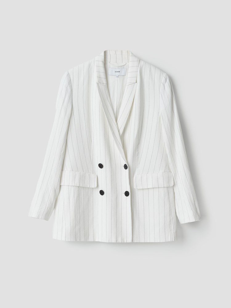 Marina pinstripe blazer 7508129_O68-DONNA-H24-Front_9518_Marina pinstripe blazer O68_Marina pinstripe blazer O68 7508129.jpg_Front||Front